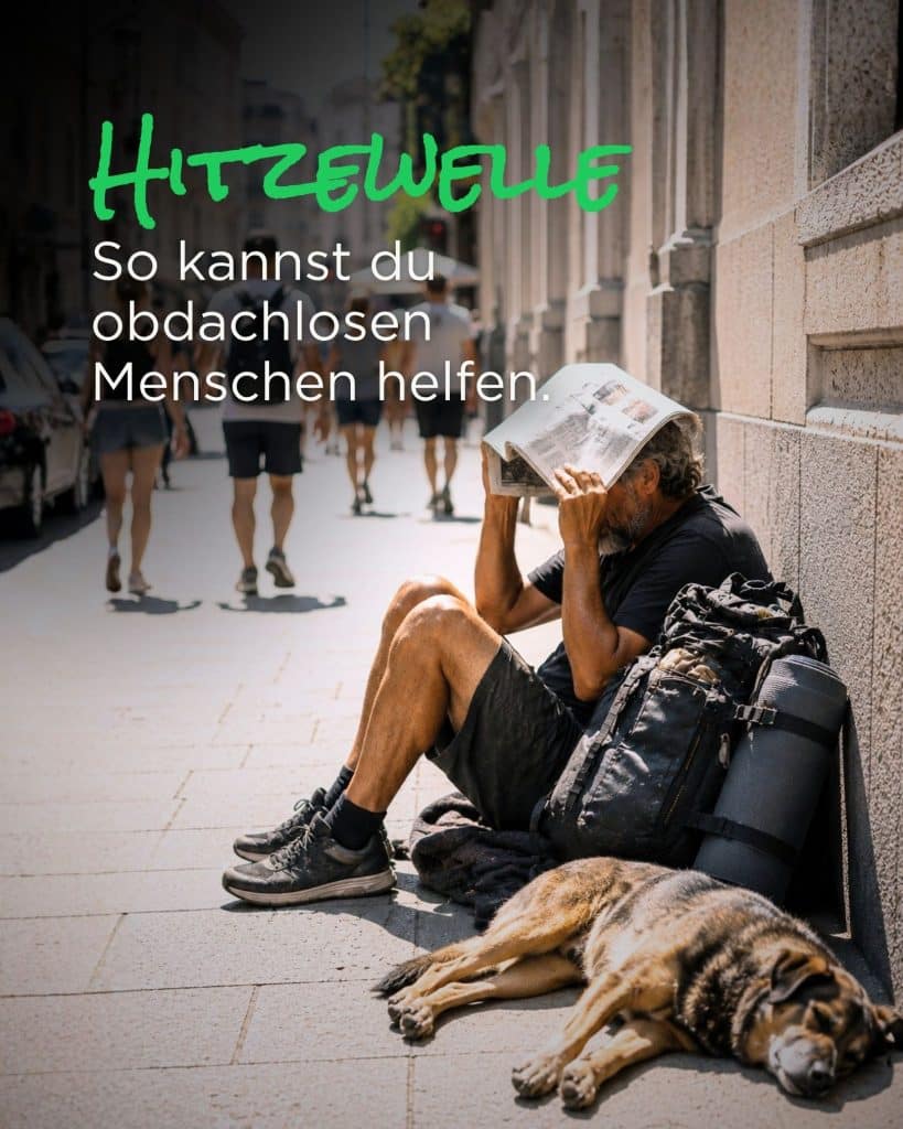 So kannst du obdachlosen Menschen helfen: