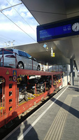 E Golf am Zug