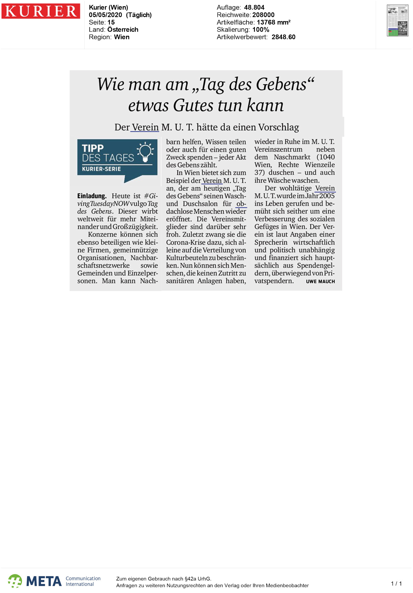 5.5.20-kurier givingtuesday