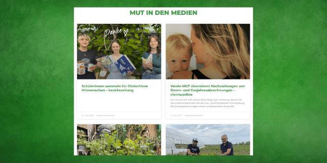mut in den medien presse